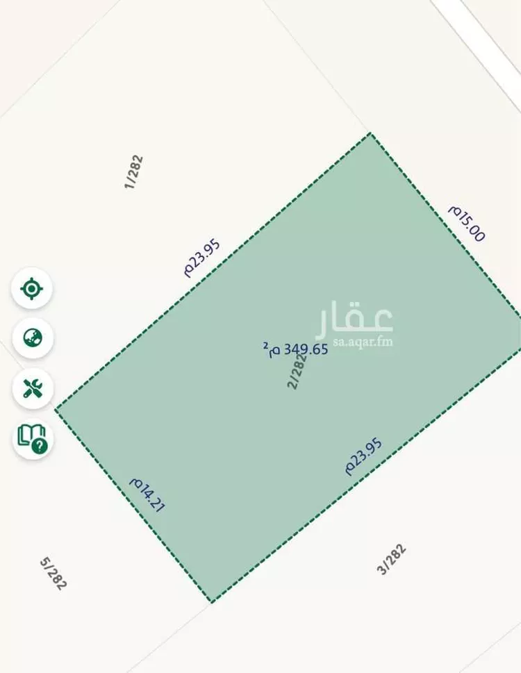 أرض للبيع في شارع الحارث بن حاطب الجمحي, حي البيان, مدينة الرياض, منطقة الرياض صورة 2
