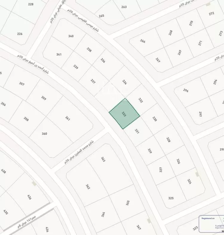 أرض للبيع في شارع عابس بن الحصين, حي النرجس, مدينة الرياض, منطقة الرياض صورة 2