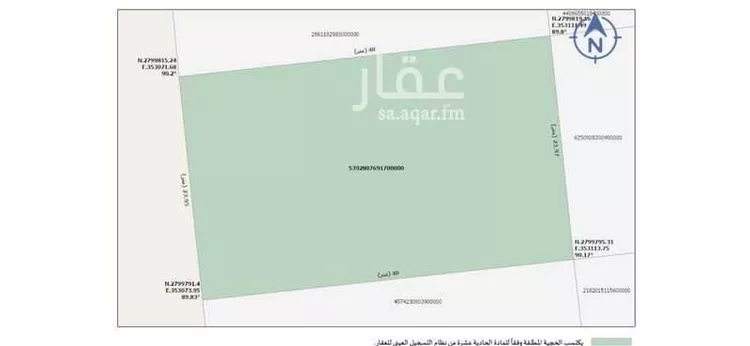 أرض للبيع في شارع القدس, حي القدس, مدينة الاحساء, المنطقة الشرقية