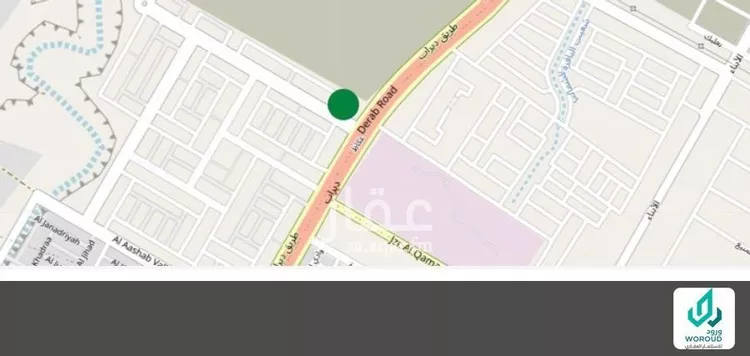 أرض للإيجار في شارع ديراب الفرعي, حي ديراب, مدينة الرياض, منطقة الرياض