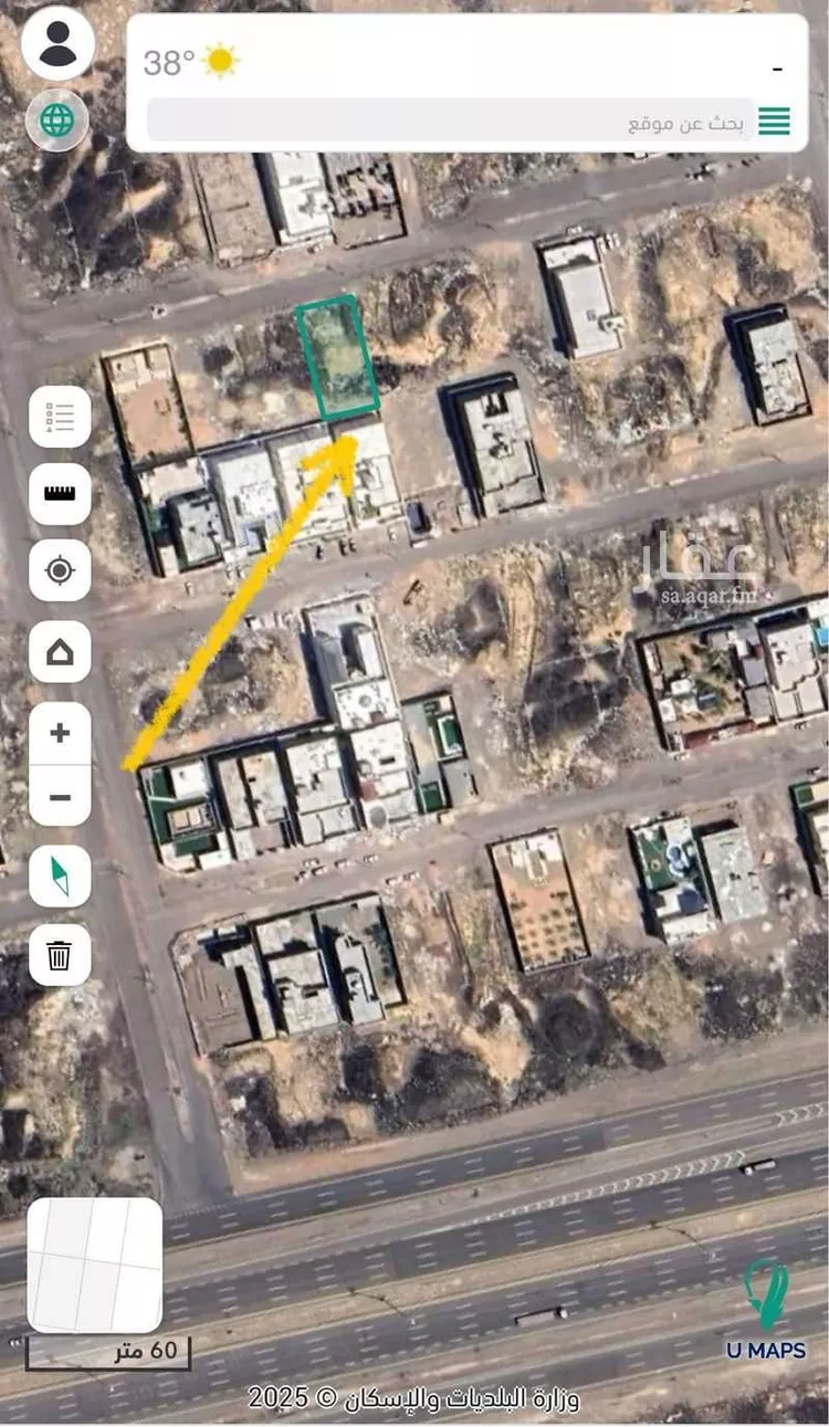 أرض للبيع في شارع موسى بن مروان, حي السكب, مدينة المدينه المنوره, منطقة المدينة المنورة صورة 2