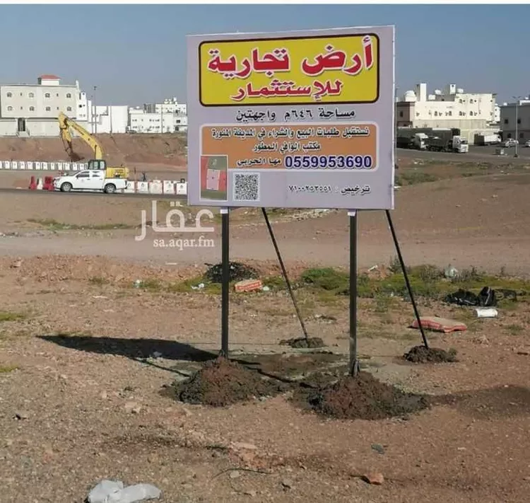 أرض للإيجار في شارع الملك خالد ابن عبدالعزيز سعود, حي ورقان, مدينة المدينة المنورة, منطقة المدينة المنورة صورة 2