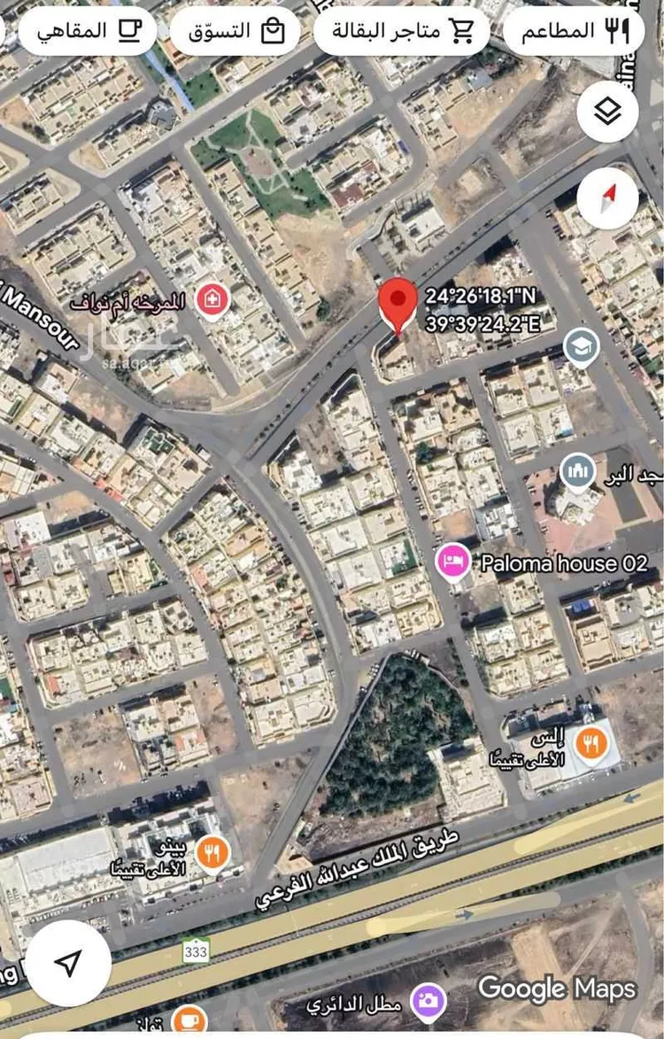 أرض للبيع في شارع بشر ابن البراء, حي وادي مهزور, مدينة المدينه المنوره, منطقة المدينة المنورة صورة 2