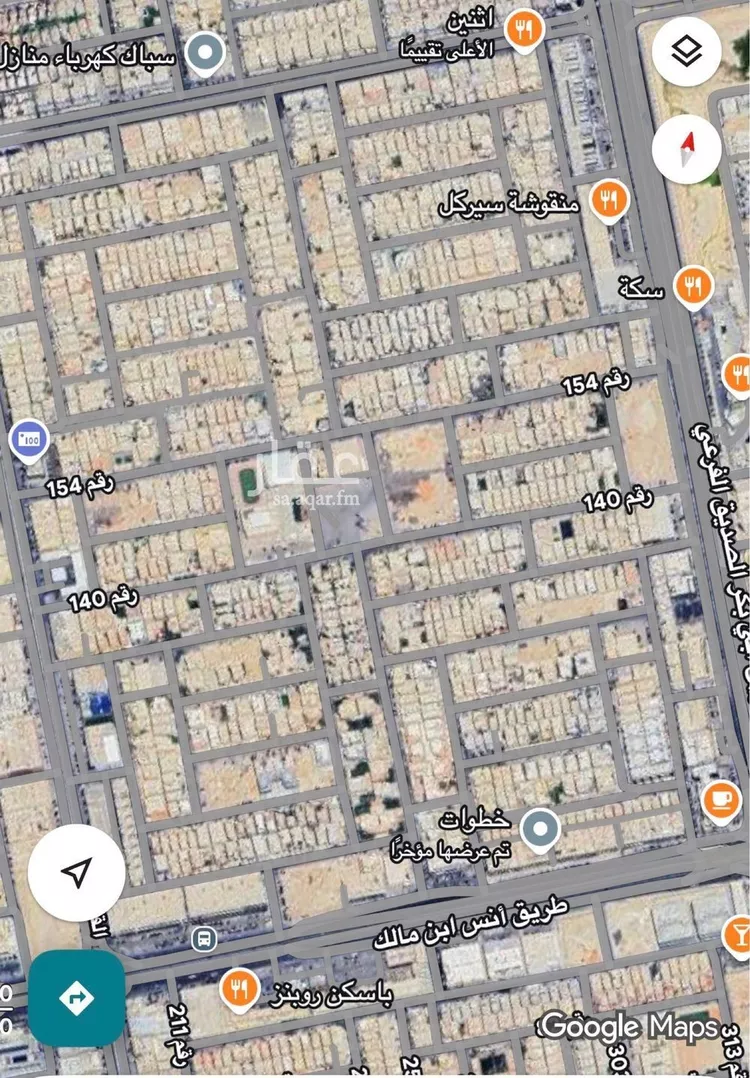 أرض للبيع في شارع البحرية, حي الياسمين, مدينة الرياض, منطقة الرياض صورة 2