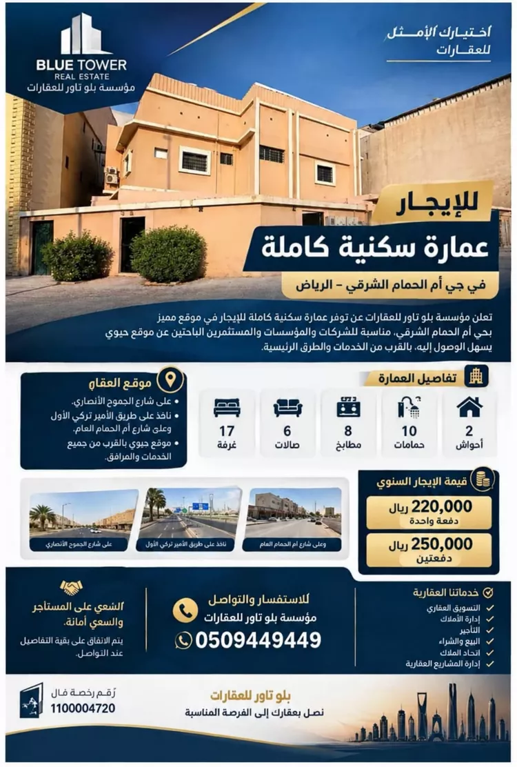 Building for Rent in Riyadh Umm Al Hamam Al Sharqi