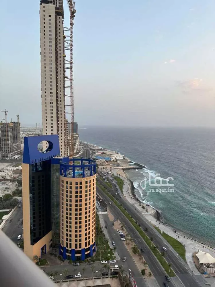 شقة للإيجار في شارع طريق الكورنيش فرعي, حي الشاطئ, مدينة جدة, منطقة مكة المكرمة صورة 2