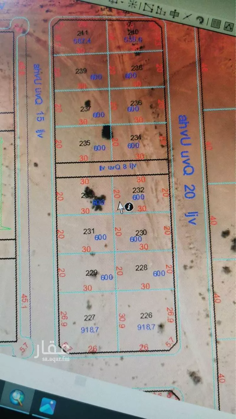 أرض للبيع في شارع 0000, مدينة دحله بن سرور, منطقة عسير صورة 2