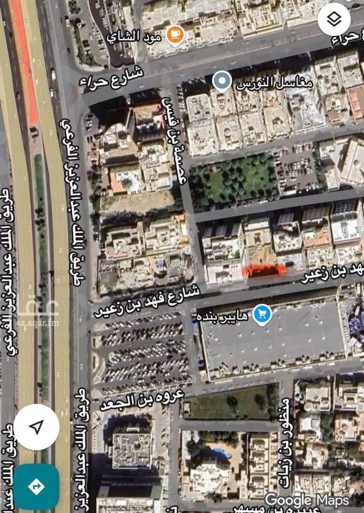 أرض للبيع في شارع فهد بن زعير, حي الزهراء, مدينة جدة, منطقة مكة المكرمة