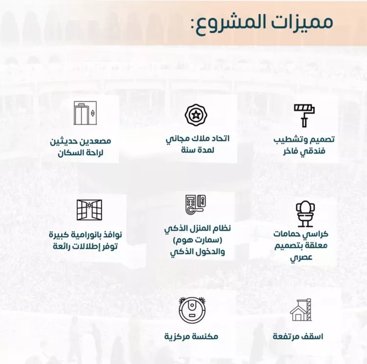 شقة للبيع في شارع عماره بن صفوان, حي بطحاء قريش, مدينة مكه المكرمه, منطقة مكة المكرمة صورة 5