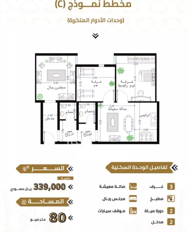 شقة للبيع في شارع ابو العباس احمد النساج, حي بطحاء قريش, مدينة مكه المكرمه, منطقة مكة المكرمة صورة 5