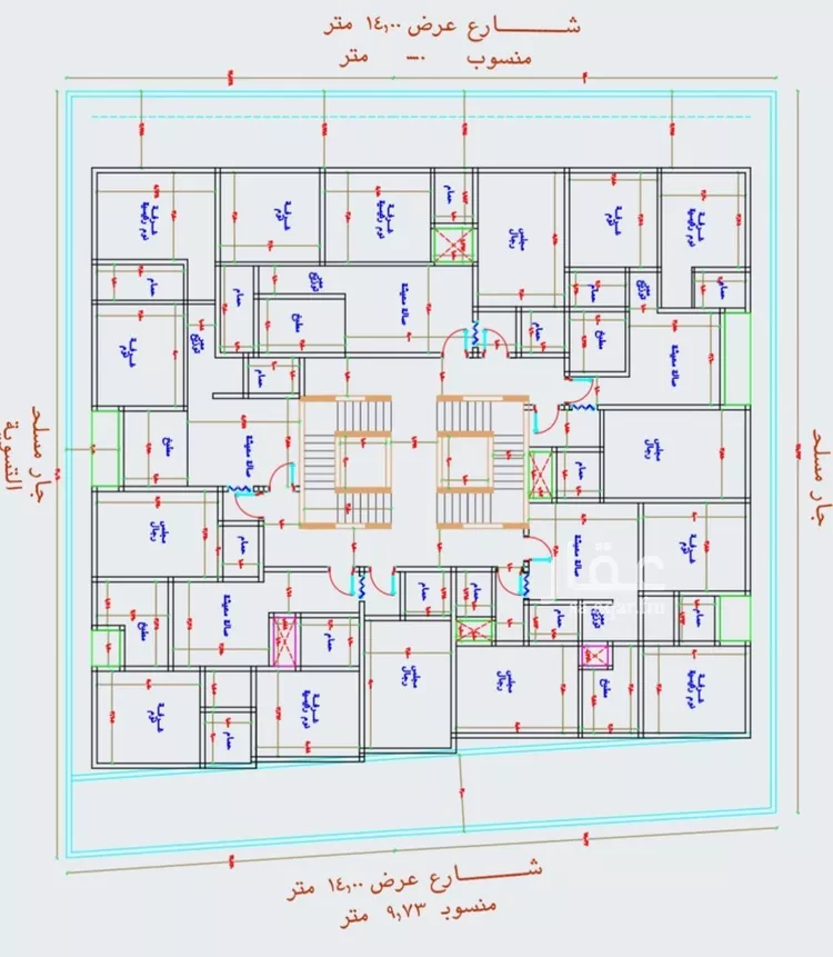 شقة للبيع في شارع عماره بن الوليد, حي بطحاء قريش, مدينة مكه المكرمه, منطقة مكة المكرمة صورة 2