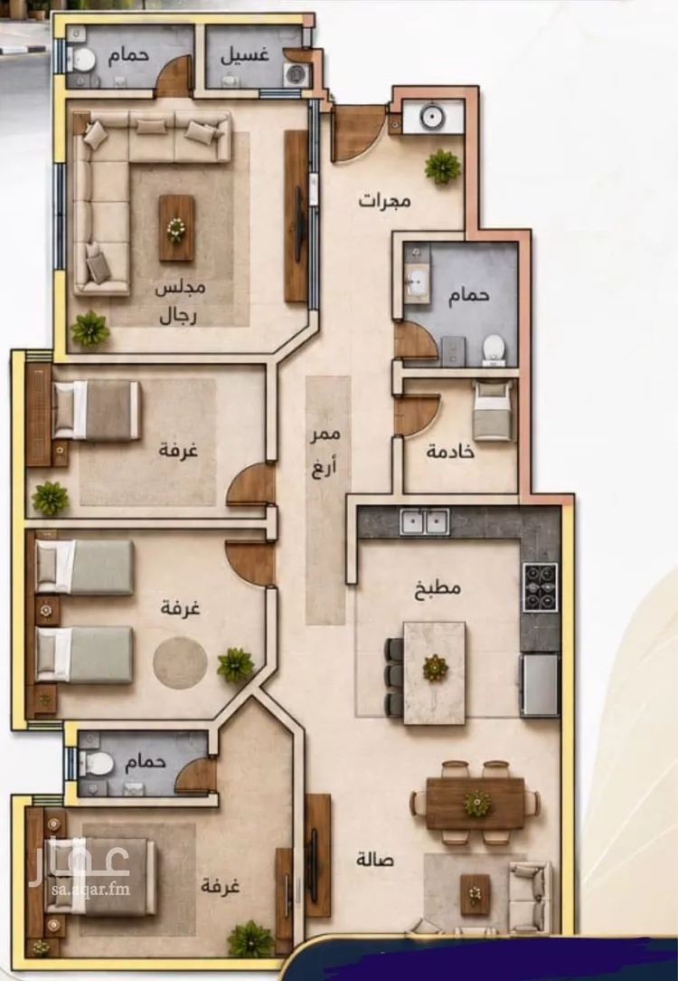 شقة للبيع في شارع غير مسمى, حي المحمدية, مدينة مكة المكرمة, منطقة مكة المكرمة 1 صورة