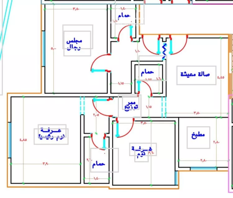 شقة للبيع في شارع ابو العباس احمد النساج, حي بطحاء قريش, مدينة مكه المكرمه, منطقة مكة المكرمة صورة 5