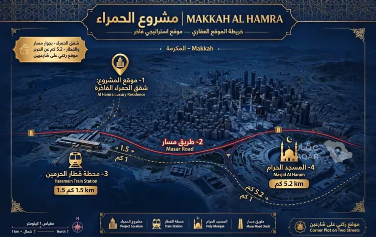 شقة للبيع في شارع 550000, حي الحمراء, مدينة مكة المكرمة, منطقة مكة المكرمة 2