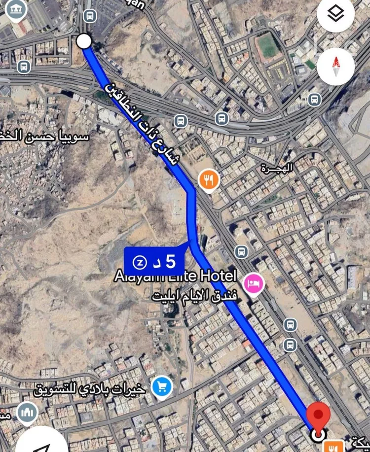شقة للبيع في شارع شارع ثوبان النبوى رضى الله عنه, حي بطحاء قريش, مدينة مكه المكرمه, منطقة مكة المكرمة صورة 2