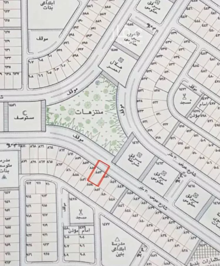 أرض للبيع في حي شمال الغزالة, مدينة الغزالة - الغزاله, منطقة حائل صورة 3