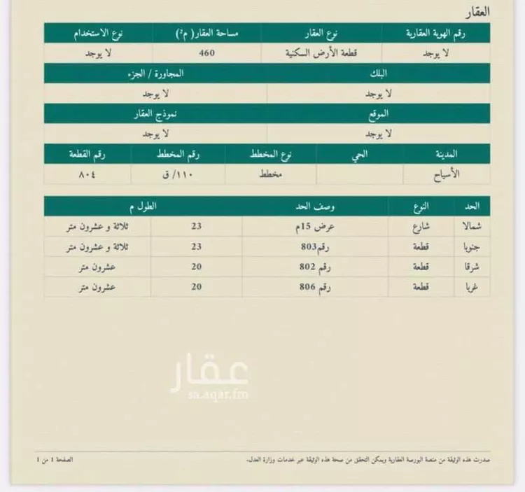 Land for Sale in Buraydah Al Jamiyin