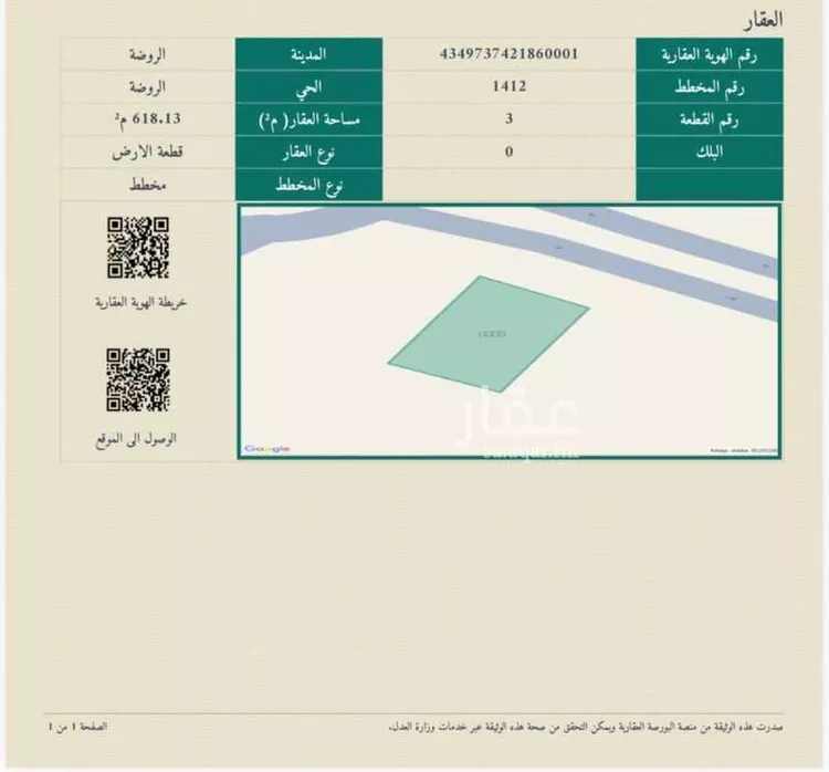 أرض للبيع في شارع ٣٠ متر تجاري, حي الروضة, مدينة الغزالة - الروضه, منطقة حائل