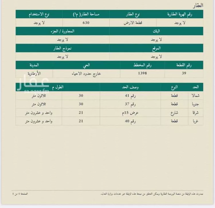أرض للبيع في حي البرزه, مدينة المجمعة - البرزه, منطقة الرياض صورة 2