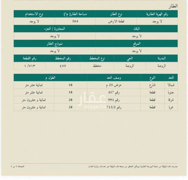 Land for Sale in Al Ghazalah Al Ghazalah