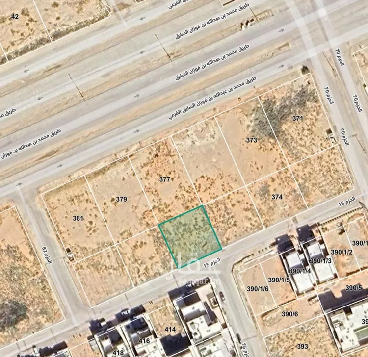 أرض للبيع في شارع الحزم 15, حي الحزم, مدينة بريدة, منطقة القصيم