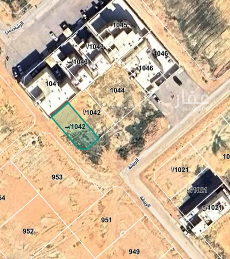 أرض للبيع في شارع الربيقة, حي الرحاب, مدينة بريدة, منطقة القصيم
