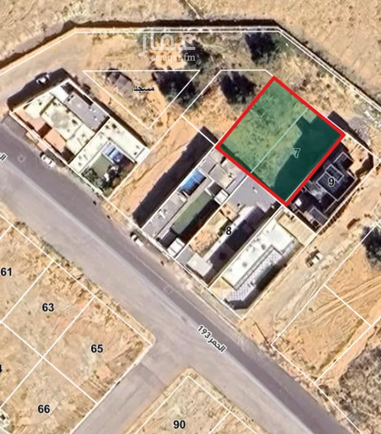 أرض للبيع في حي الحمر الجنوبي, مدينة بريده, منطقة القصيم