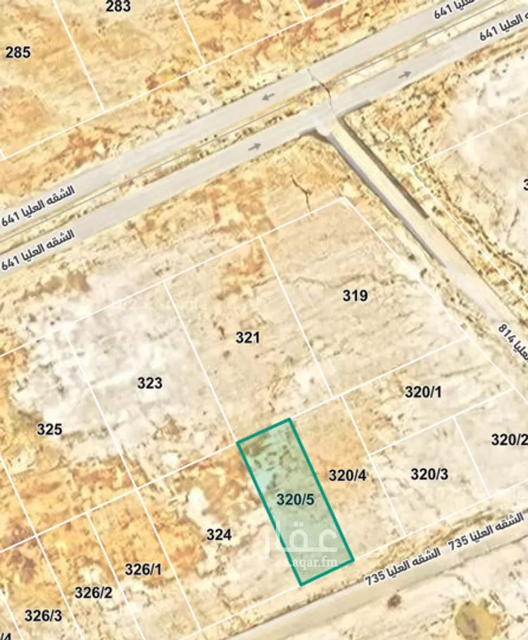 أرض للبيع في شارع الشقه العليا 641, حي الوطاة, مدينة بريده, منطقة القصيم صورة 2