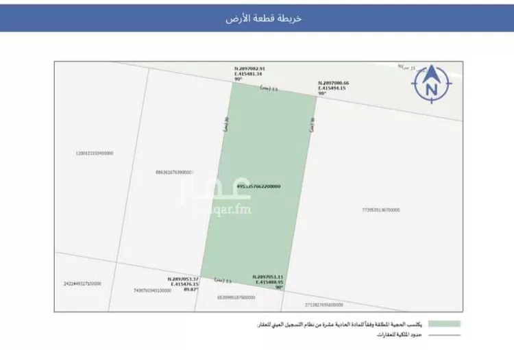 أرض للبيع في شارع 30جـ, حي الصواري, مدينة الخبر, المنطقة الشرقية صورة 2