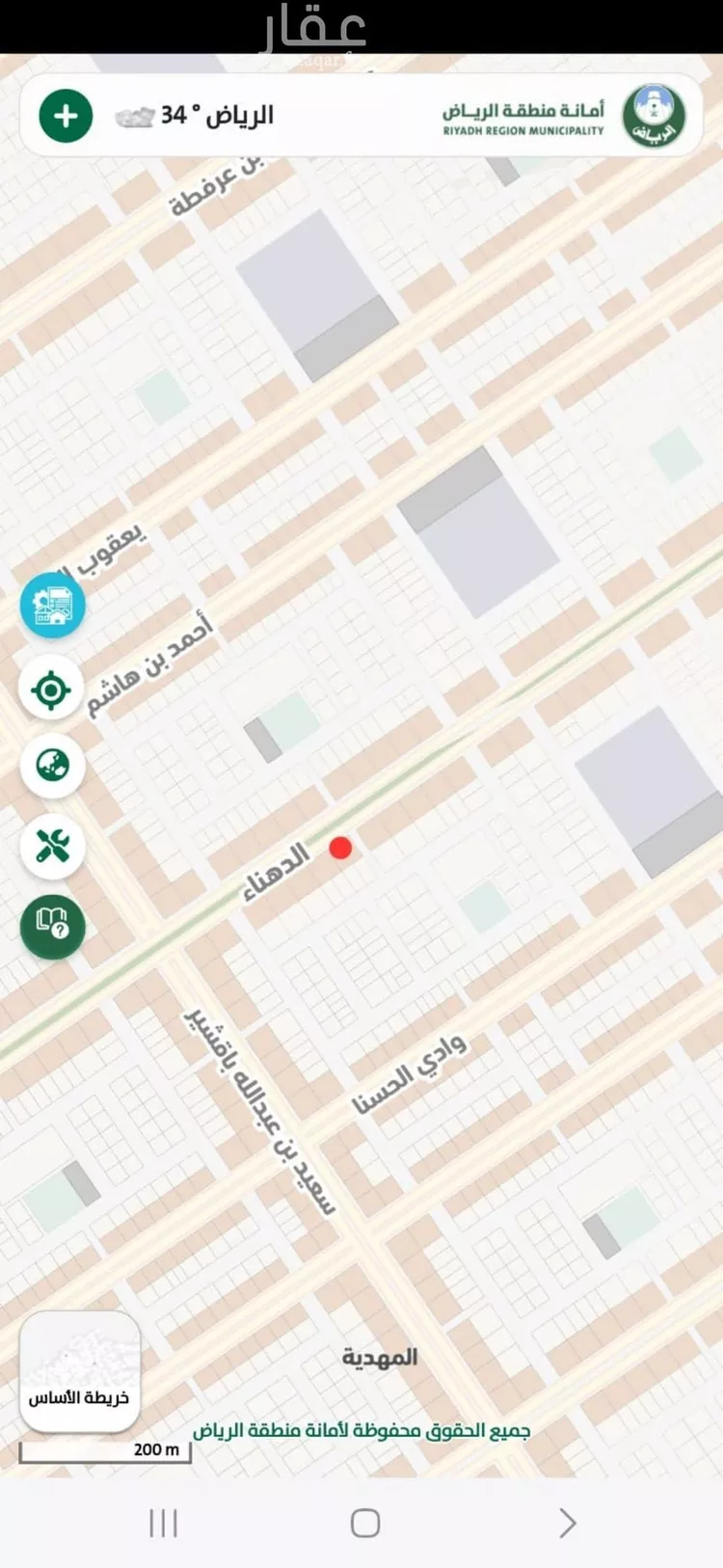 أرض للإيجار في شارع السيل الكبير, حي المهدية, مدينة الرياض, منطقة الرياض