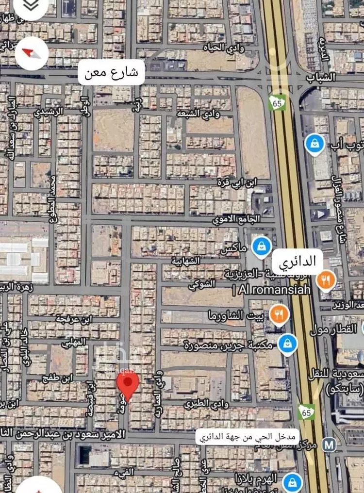 أرض للبيع في شارع القيصومة, حي المنصورة, مدينة الرياض, منطقة الرياض صورة 3