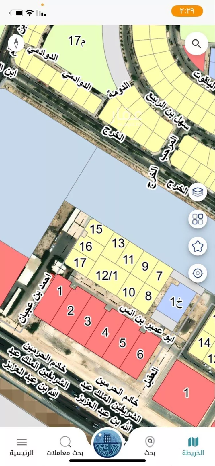 أرض للبيع في شارع طريق الظهران, حي الدانة الشمالية, مدينة الظهران, المنطقة الشرقية