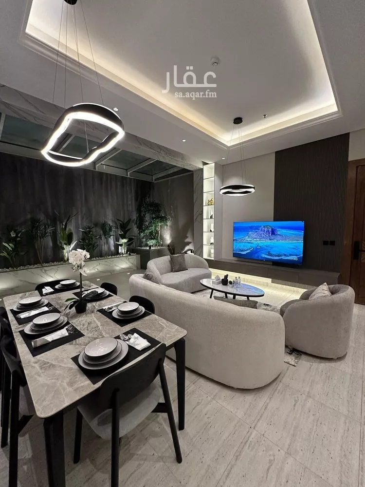 شقة للإيجار في شارع أبحر, حي الملقا, مدينة الرياض, منطقة الرياض صورة 2