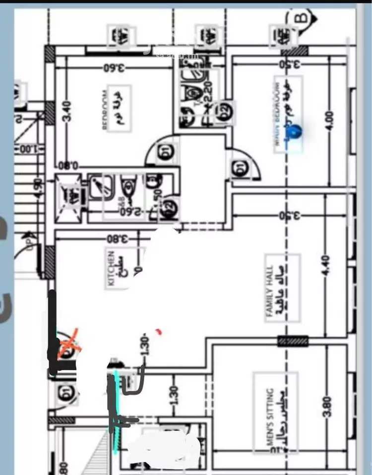 شقة للإيجار في شارع 17885452, حي السيف, مدينة الدمام, المنطقة الشرقية صورة 3