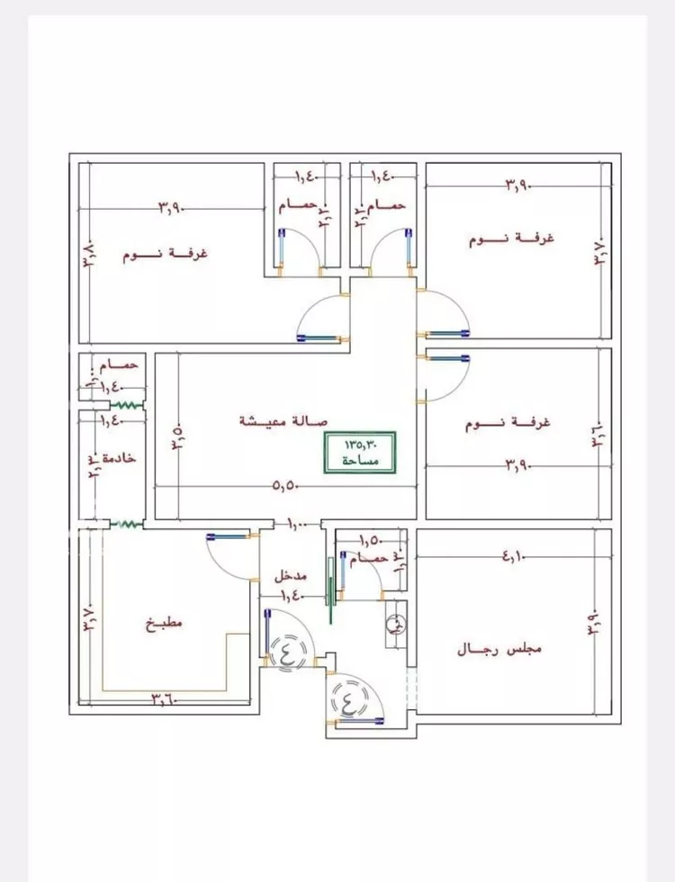 شقة للبيع في شارع عروان, حي النزهة, مدينة جدة, منطقة مكة المكرمة