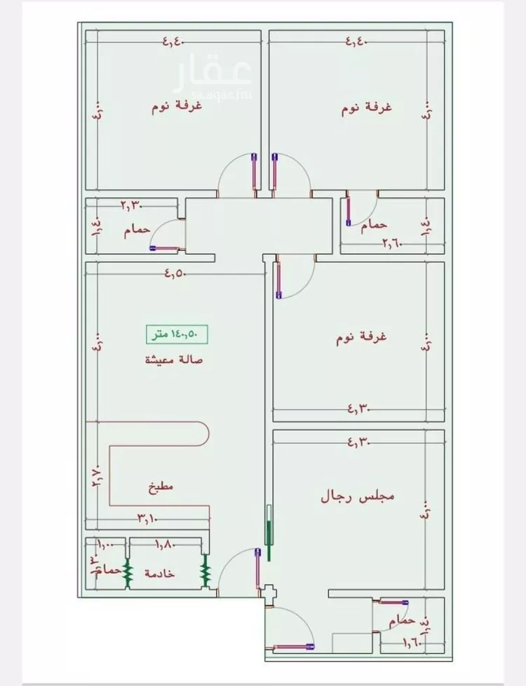 شقة للبيع في شارع عمر الخردلي, حي الجامعة, مدينة جدة, منطقة مكة المكرمة