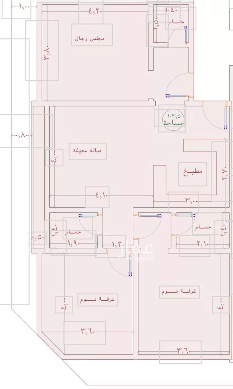 شقة للبيع في شارع الشبليات, حي النزهة, مدينة جدة, منطقة مكة المكرمة