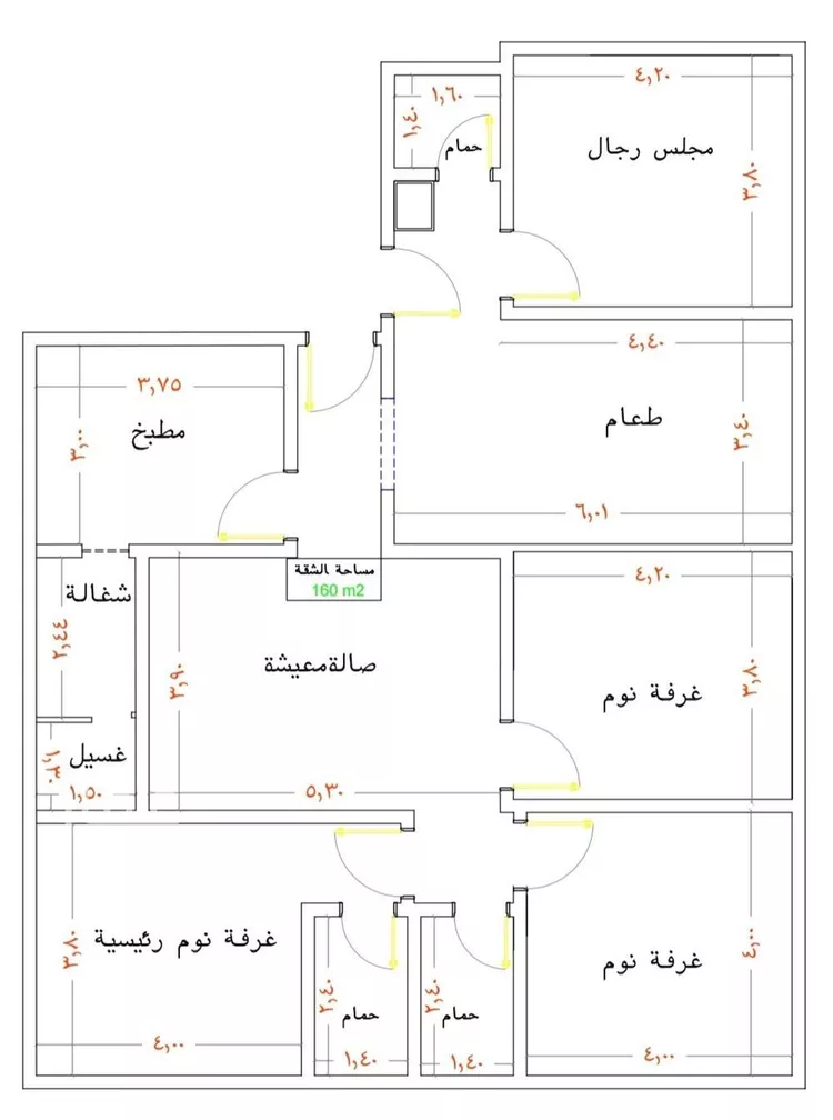 شقة للبيع في شارع الامير ماجد فرعي, حي النزهة, مدينة جدة, منطقة مكة المكرمة صورة 2