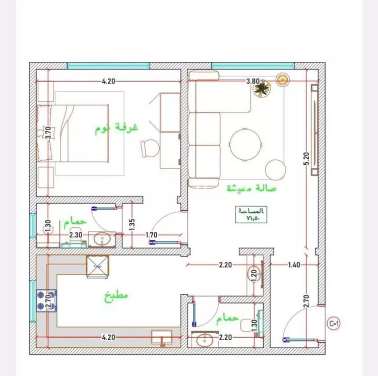 شقة للبيع في شارع طريق الملك عبدالله, حي الفيحاء, مدينة جدة, منطقة مكة المكرمة صورة 4