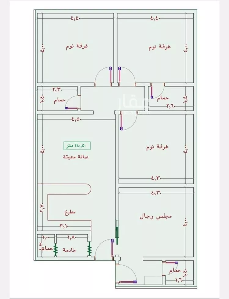شقة للبيع في شارع عمر الخردلي, حي الجامعة, مدينة جدة, منطقة مكة المكرمة