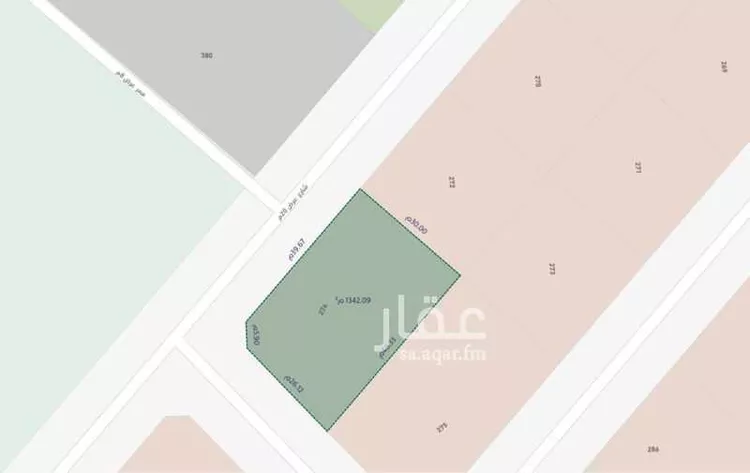 أرض للبيع في شارع شارع عرض 20, حي النظيم, مدينة الرياض, منطقة الرياض صورة 2