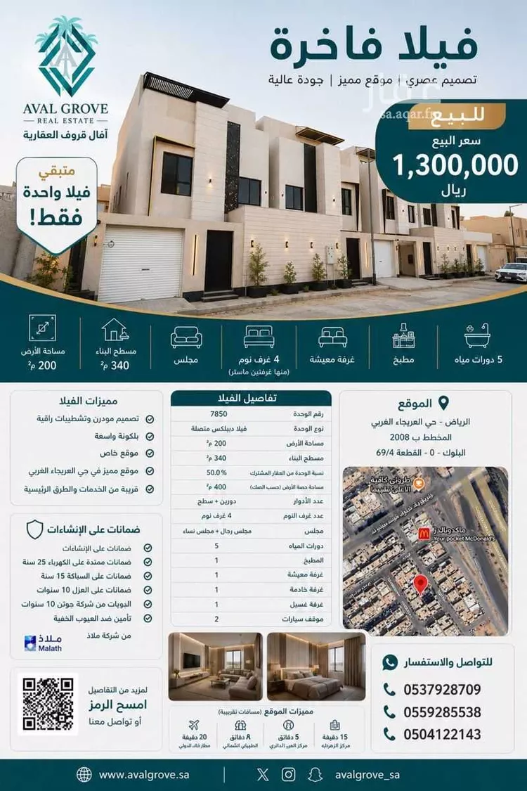 Villa for Sale in Riyadh Al Uraija Al Gharbiyah