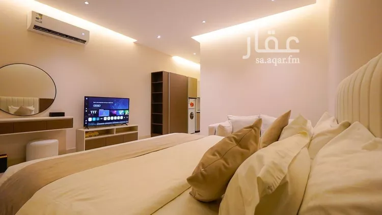 استوديو للإيجار في شارع الشيخ عبدالله بن جبرين, حي القيروان, مدينة الرياض, منطقة الرياض 19