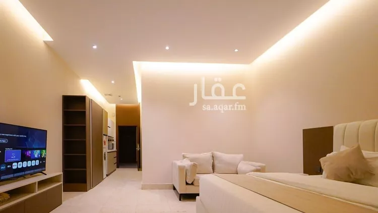 استوديو للإيجار في شارع الشيخ عبدالله بن جبرين, حي القيروان, مدينة الرياض, منطقة الرياض 16