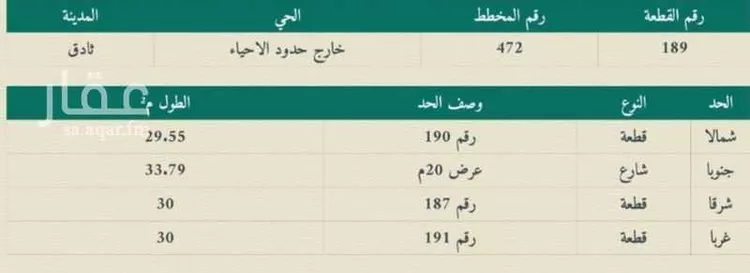 أرض للبيع في شارع رويضه السهول 17 ، رويضة السهول ، ثادق