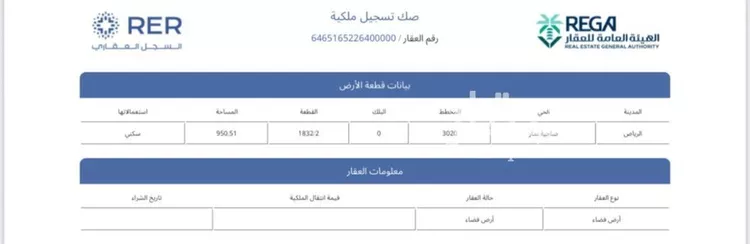أرض للبيع في حي ضاحية نمار, مدينة الرياض, منطقة الرياض صورة 3
