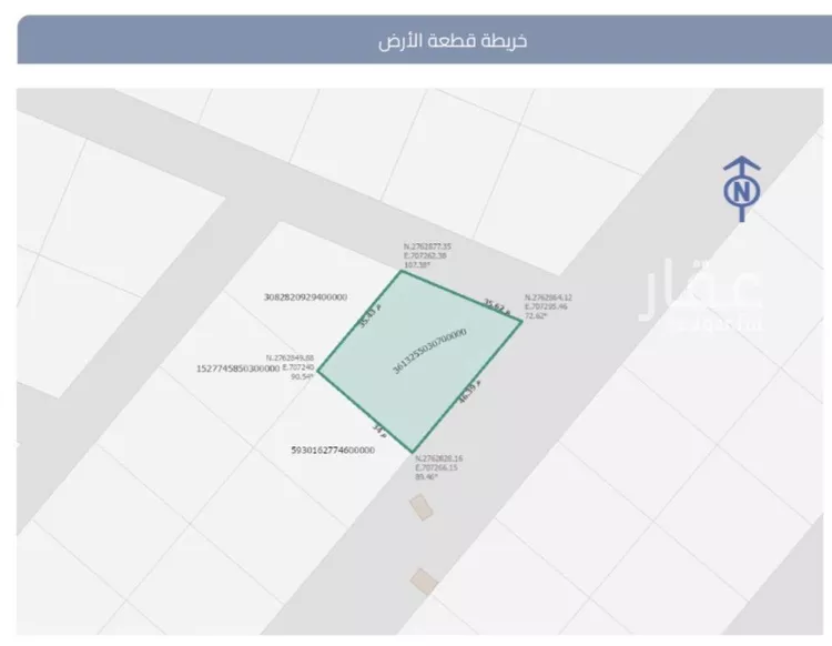 أرض للإيجار في حي المشرق, مدينة الرياض, منطقة الرياض