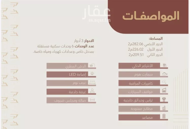 شقة للبيع في شارع نهر النعامين, حي قرطبة, مدينة الرياض, منطقة الرياض صورة 2