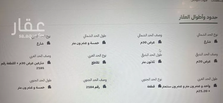 أرض للبيع في شارع محمد المفيدي, حي النسيم الشرقي, مدينة الرياض, منطقة الرياض صورة 3