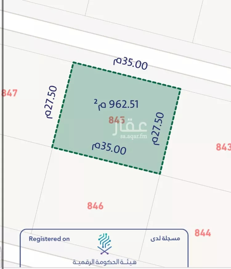 أرض للإيجار في حي المشرق, مدينة الرياض, منطقة الرياض